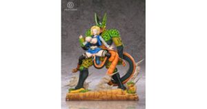 Cell Android 18 Statue Uncensored
