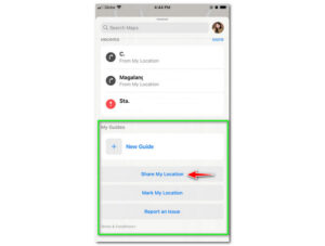 Can I Share My Location From Iphone To Android