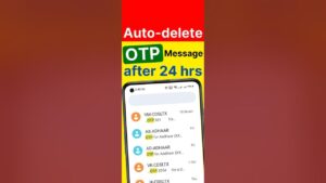 Auto Delete Otp Messages Android