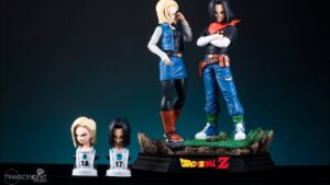 Dragon Ball Z Cell And Android 18 Statue