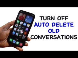 How To Turn Off Auto Delete Old Conversations