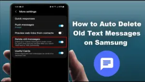 How To Turn Off Auto Delete Old Conversations