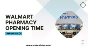 What Time Is Walmart Pharmacy Open Until