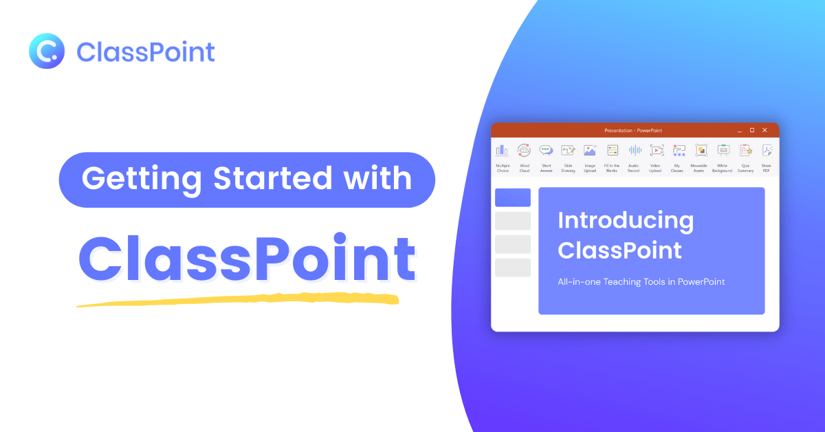 ClassPoint Getting Started Featured Image
